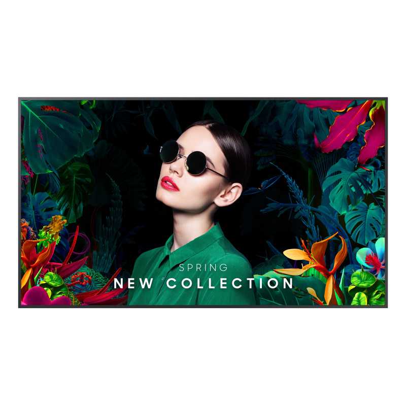 Samsung QM75C Pannello piatto per segnaletica digitale 190,5 cm (75") LCD Wi-Fi 500 cd/m² 4K Ultra HD Nero Tizen  LH75QMCEBGCXEN