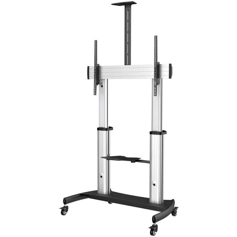 StarTech.com Mobile TV Stand girevole su ruote - Carrello porta TV resistente per schermi da 60-100" (100kg) - Suppor STNDMTV100