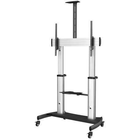StarTech.com Mobile TV Stand girevole su ruote - Carrello porta TV resistente per schermi da 60-100" (100kg) - Suppor STNDMTV100