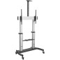 StarTech.com Mobile TV Stand girevole su ruote - Carrello porta TV resistente per schermi da 60-100" (100kg) - Suppor STNDMTV100