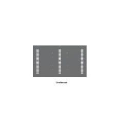 Multibrackets 1201 accessorio per il supporto per pannelli segnaletici Piastra posteriore