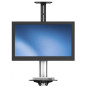 StarTech.com Carrello TV per Schermo da 32" a 75" - Regolazione Altezza One-Touch STNDMTV70