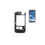 Frame Cornice Posteriore Per Samsung Galaxy S3 I9300 Nero Telaio