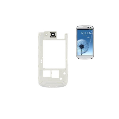 Cadre Arrière Pour Samsung Galaxy S3 I9300 Blanc