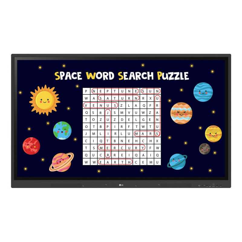 LG CreateBoard lavagna interattiva 190,5 cm (75") 3840 x 2160 Pixel Touch screen Nero USB / RF Wireless LG CreateBoard lavagna interattiva 190,5 cm (75") 3840 x 2160 Pixel Touch screen Nero USB / RF Wireless