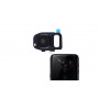 Lente Vetrino Fotocamera + Frame Cornice Nero Per Samsung Galaxy S7 G930F