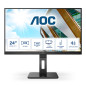 AOC P2 24P2QM LED display 60,5 cm (23.8") 1920 x 1080 Pixel Full HD Nero AOC P2 24P2QM LED display 60,5 cm (23.8") 1920 x 1080 Pixel Full HD Nero