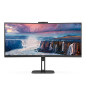 AOC V5 CU34V5CW LED display 86,4 cm (34") 3440 x 1440 Pixel Wide Quad HD Nero CU34V5CW/BK