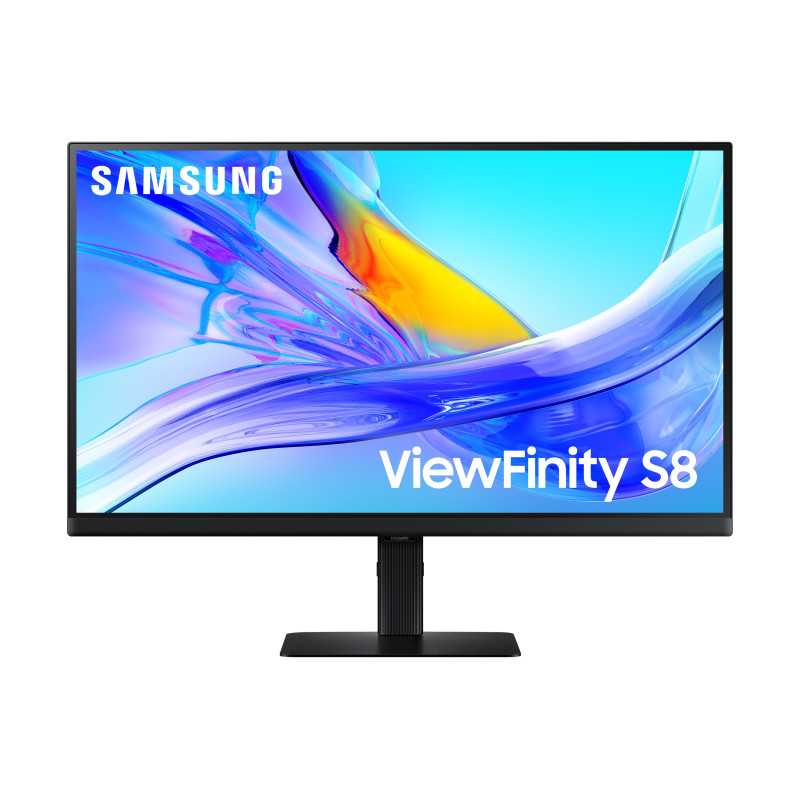 Samsung S80UD Monitor PC 68,6 cm (27") 3840 x 2160 Pixel 4K Ultra HD LCD Nero LS27D800UAUXEN