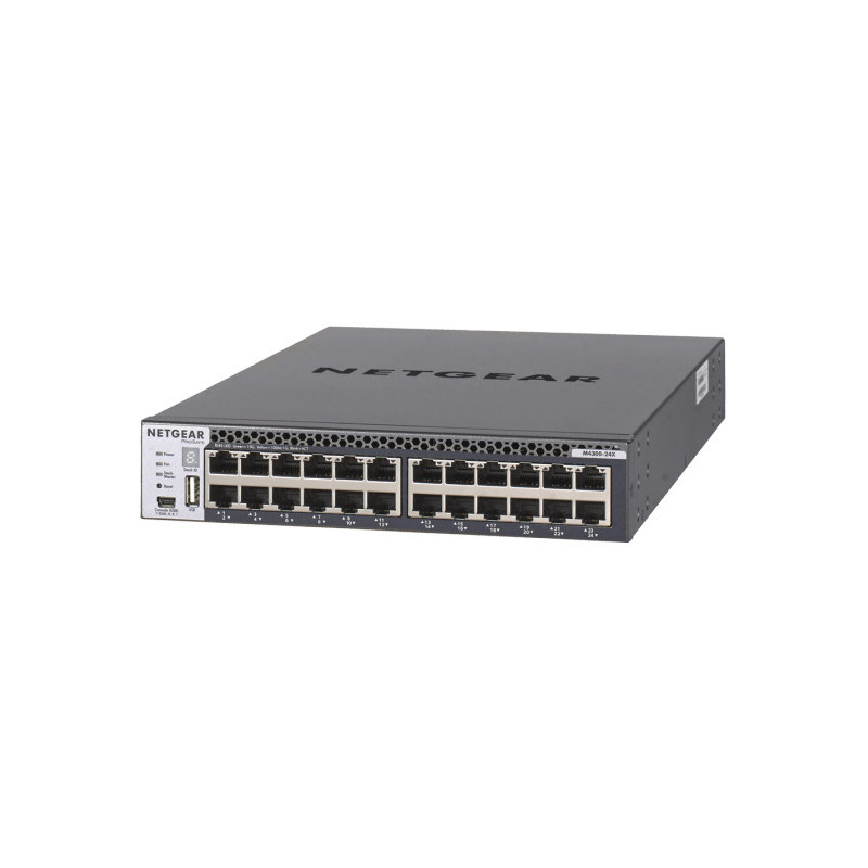 NETGEAR M4300-24X Gestito L3 10G Ethernet (100/1000/10000) 1U Nero NETGEAR M4300-24X Gestito L3 10G Ethernet (100/1000/10000) 1U Nero