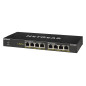 NETGEAR GS308PP Non gestito Gigabit Ethernet (10/100/1000) Supporto Power over Ethernet (PoE) Nero GS308PP-100EUS