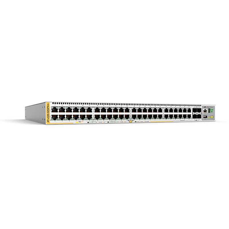 Allied Telesis x530-52GPXm Gestito L3 Gigabit Ethernet (10/100/1000) Supporto Power over Ethernet (PoE) Grigio Allied Telesis x530-52GPXm Gestito L3 Gigabit Ethernet (10/100/1000) Supporto Power over Ethernet (PoE) Grigio