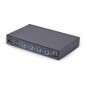 StarTech.com Switch KM a 4 porte con commutazione del mouse, switcher USB per tastiera/mouse, audio 3,5 mm/USB, Condivisione StarTech.com Switch KM a 4 porte con commutazione del mouse, switcher USB per tastiera/mouse, audio 3,5 mm/USB, Condivisione