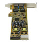 StarTech.com Adattatore scheda di rete PCIe Ethernet Gigabit PCI Express a due porte - PoE/PSE ST2000PEXPSE