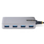 StarTech.com Hub USB-C a 4 porte - 5Gbps - Alimentazione via bus - Hub da USB C a 4x USB-A con ingresso di alime 5G4AB-USB-C-HUB