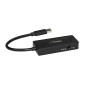 StarTech.com Hub USB 3.0 a 4 porte - Mini Hub USB con porta di ricarica - Include Adattatore di Alimentazione ST4300MINI