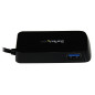 StarTech.com Hub Mini USB 3.0 SuperSpeed a 4 porte portatile - Nero ST4300MINU3B