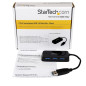 StarTech.com Hub Mini USB 3.0 SuperSpeed a 4 porte portatile - Nero ST4300MINU3B