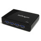 StarTech.com Hub a 4 porte USB 3.0 SuperSpeed, colore nero ST4300USB3EU