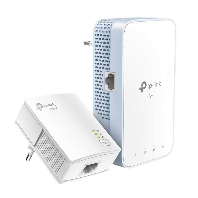 TP-Link TL-WPA7517 KIT adattatore di rete PowerLine 1000 Mbit/s Collegamento ethernet LAN Wi-Fi Bianco