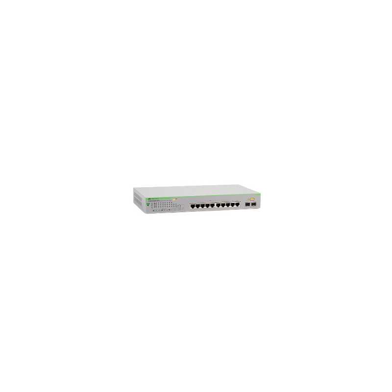Allied Telesis GS950/10PS Gestito Gigabit Ethernet (10/100/1000) Supporto Power over Ethernet (PoE) Verde, G AT-GS950/10PS V2-50 Allied Telesis GS950/10PS Gestito Gigabit Ethernet (10/100/1000) Supporto Power over Ethernet (PoE) Verde, G AT-GS950/10PS V2-50