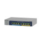 NETGEAR 8-port Ultra60 PoE++ Multi-Gigabit (2.5G) Ethernet Plus Switch Gestito L2/L3 2.5G Ethernet (100/1000/2500) Supporto NETGEAR 8-port Ultra60 PoE++ Multi-Gigabit (2.5G) Ethernet Plus Switch Gestito L2/L3 2.5G Ethernet (100/1000/2500) Supporto