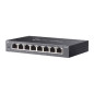 TP-Link ES208G switch di rete Gestito Gigabit Ethernet (10/100/1000) Nero TP-Link ES208G switch di rete Gestito Gigabit Ethernet (10/100/1000) Nero