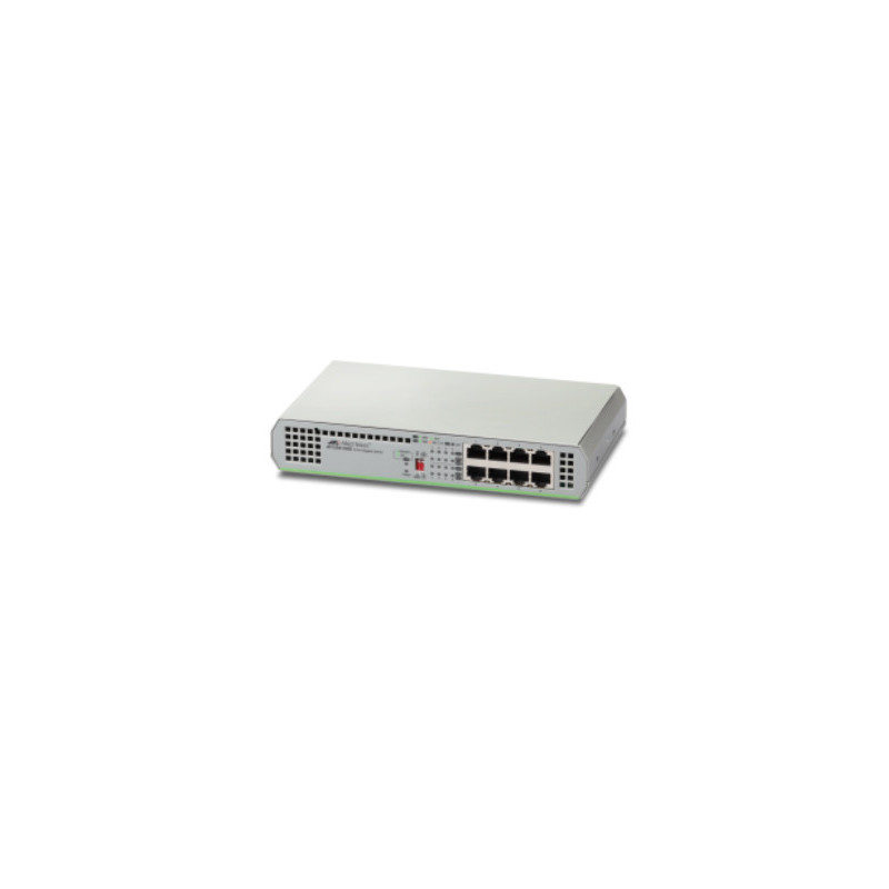 Allied Telesis AT-GS910/8E-50 Non gestito Gigabit Ethernet (10/100/1000) Grigio Allied Telesis AT-GS910/8E-50 Non gestito Gigabit Ethernet (10/100/1000) Grigio