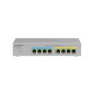 NETGEAR MS108TUP Non gestito L2 2.5G Ethernet (100/1000/2500) Supporto Power over Ethernet (PoE) Grigio NETGEAR MS108TUP Non gestito L2 2.5G Ethernet (100/1000/2500) Supporto Power over Ethernet (PoE) Grigio
