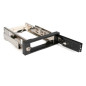 StarTech.com Rack portatile trayless funzione hot-swap da 5,25" per dischi rigidi da 3,5" HSB100SATBK