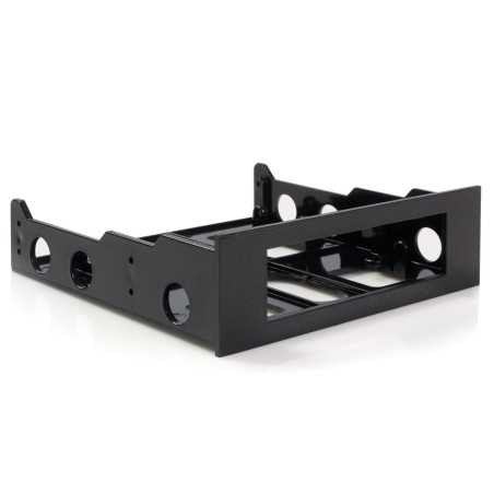 StarTech.com Adattatore staffa alloggiamento frontale per dischi rigidi da 3,5" su 5,25" BRACKETFDBK
