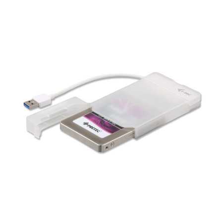 i-tec MySafe USB 3.0 Easy 2.5" External Case – White MYSAFEU314