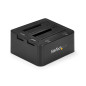 StarTech.com Docking Station USB 3.0 per doppio Hard Disk SSD / SATA da 2.5" / 3.5" con UASP SDOCK2U33