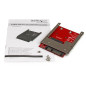 StarTech.com Convertitore adattatore SSD mSATA a SATA da 2,5"