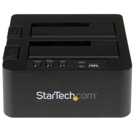 StarTech.com Dock Duplicatore autonomo USB 3.1 (10Gbps) per SATA SSD/HDD da 2,5" & 3,5" - Duplicatore fast-speed 28G SDOCK2U313R