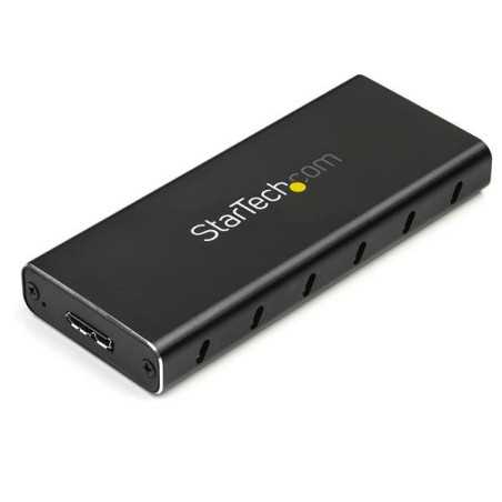 StarTech.com Box esterno SATA M.2 NGFF - USB 3.1 (10Gbps) con cavo USB-C SM21BMU31C3