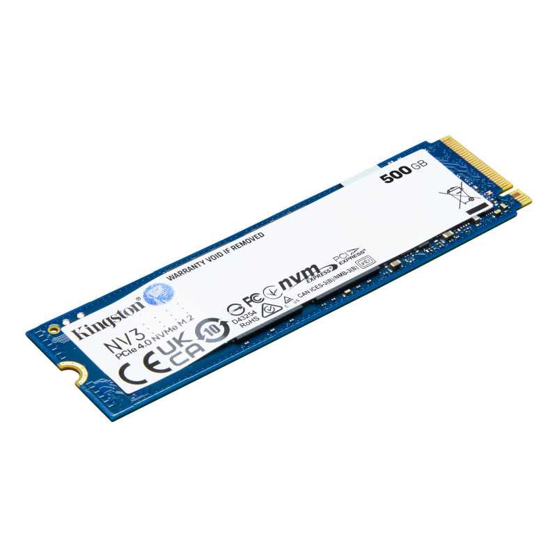Kingston Technology 500G NV3 M.2 2280 NVMe SSD SNV3S/500G Kingston Technology 500G NV3 M.2 2280 NVMe SSD SNV3S/500G