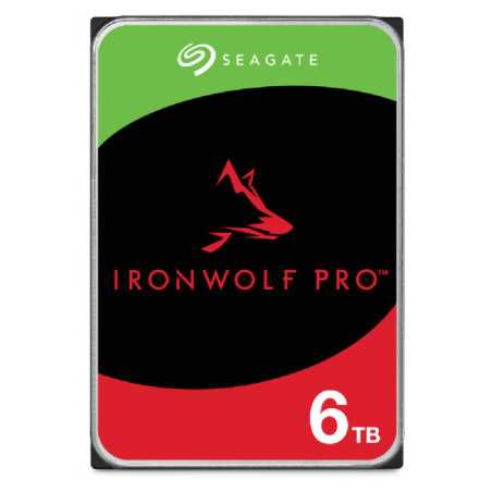 Seagate IronWolf Pro ST6000NT001 disco rigido interno 6 TB 7200 Giri/min 256 MB 3.5"