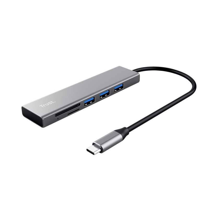 Trust Halyx USB 3.2 Gen 1 (3.1 Gen 1) Type-C 104 Mbit/s Alluminio 24191