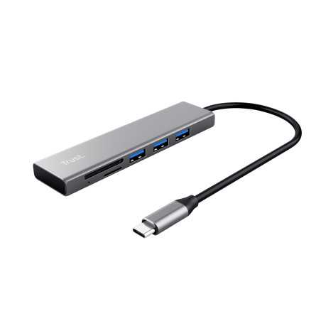 Trust Halyx USB 3.2 Gen 1 (3.1 Gen 1) Type-C 104 Mbit/s Alluminio 24191
