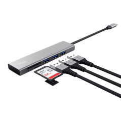 Trust Halyx USB 3.2 Gen 1 (3.1 Gen 1) Type-C 104 Mbit s Alluminio