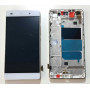 Lcd Display + Touch Screen + Frame For Huawei Ascend P8 Lite Ale-L21 White