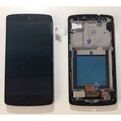 Écran Lcd + Écran Tactile + Cadre Pour Lg Google Nexus 5 D820 D821 Noir