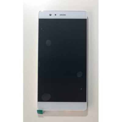 Lcd Display + Touch Screen + Frame For Huawei P9 Plus Vie-L09 White