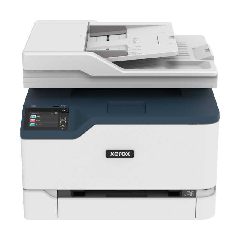 Xerox C235 A4 22 ppm Copia/Stampa/Scansione/Fax wireless PS3 PCL5e/6 ADF 2 vassoi Totale 251 fogli C235V_DNI Xerox C235 A4 22 ppm Copia/Stampa/Scansione/Fax wireless PS3 PCL5e/6 ADF 2 vassoi Totale 251 fogli C235V_DNI