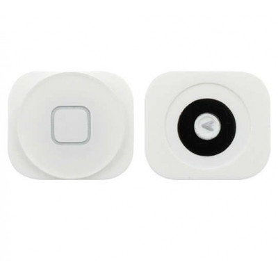 Bouton D'Accueil Pour Apple Iphone 5C Blanc