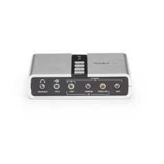 StarTech.com Scheda audio esterna adattatore audio USB 7.1 con audio digitale SPDIF ICUSBAUDIO7D