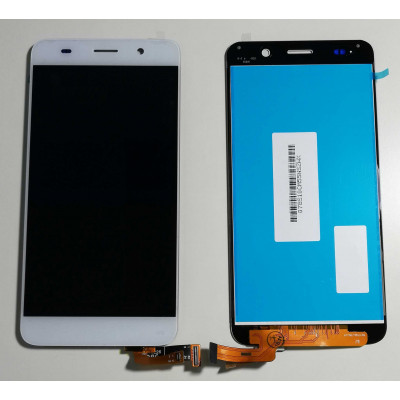 Display Lcd + Touch Screen Per Huawei Y6 Scl-L21 Bianco