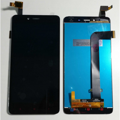 Lcd-Anzeige + Berührungsbildschirm Für Xiaomi Hongmi Redmi Note 2 Schwarz