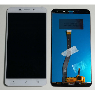 Lcd-Anzeige + Berührungsbildschirm Für Asus Zenfone 3 Laser Zc551Kl Z01Bs Weiß